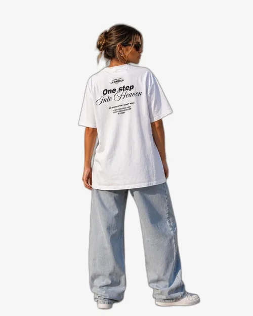 REMERA ONE STEP OVER LA RAMBLA