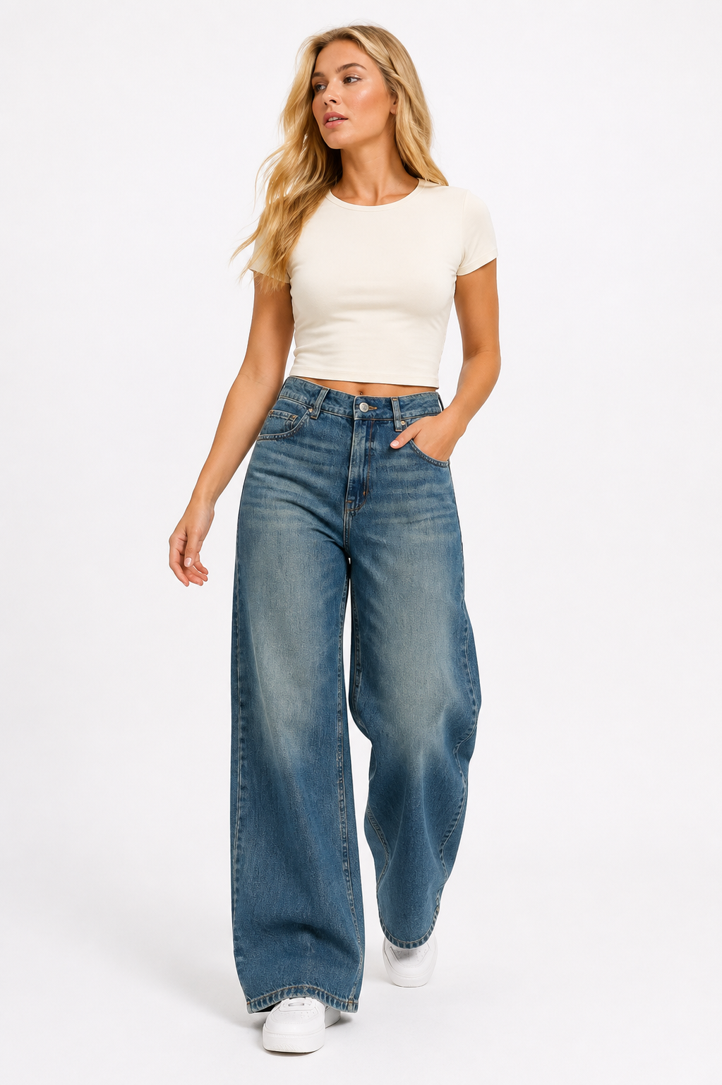 JEANS GIJON KAIHARA WIDE LR